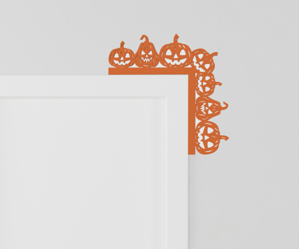Jack-O-Lantern Door Corner