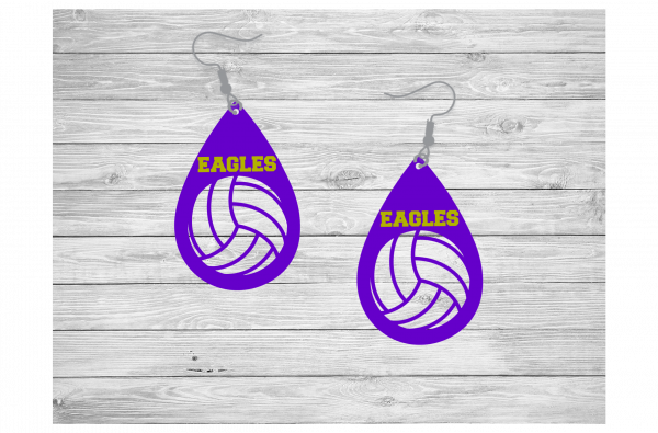 Teardrop Eagle Volleyball
