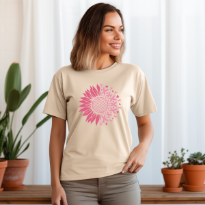 Breast Cancer Sunflower