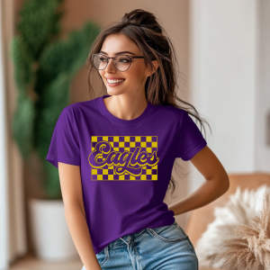 Eagles Checkered Design