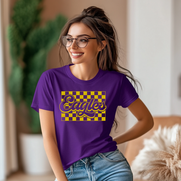Eagles Checkered Design
