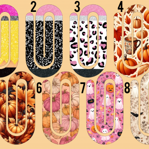 Pencil and Fall and Autumn Paper Clips