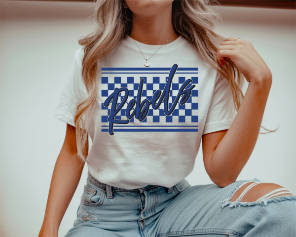 Rebels Checkerboard Design 2