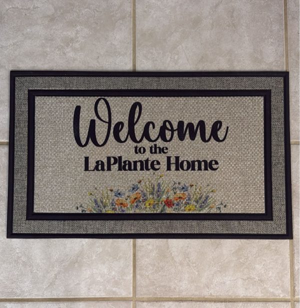 Customized Indoor/Outdoor Door Mat