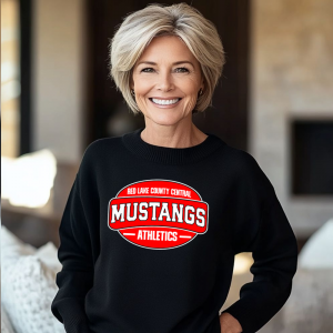 Red Lake County Central Mustangs Design 8