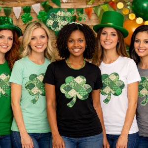 Patchwork Shamrock Image