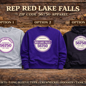 Red Lake Falls Zip Code Design