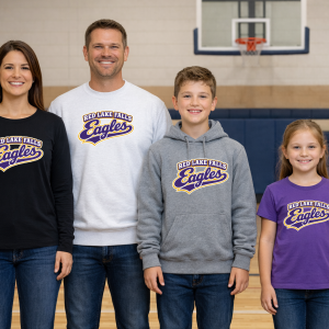 Red Lake Falls Eagles Design