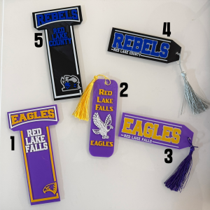 Eagle and Rebel Bookmarks Set of 5
