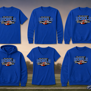 Rebel Senior Football Mom Design 4